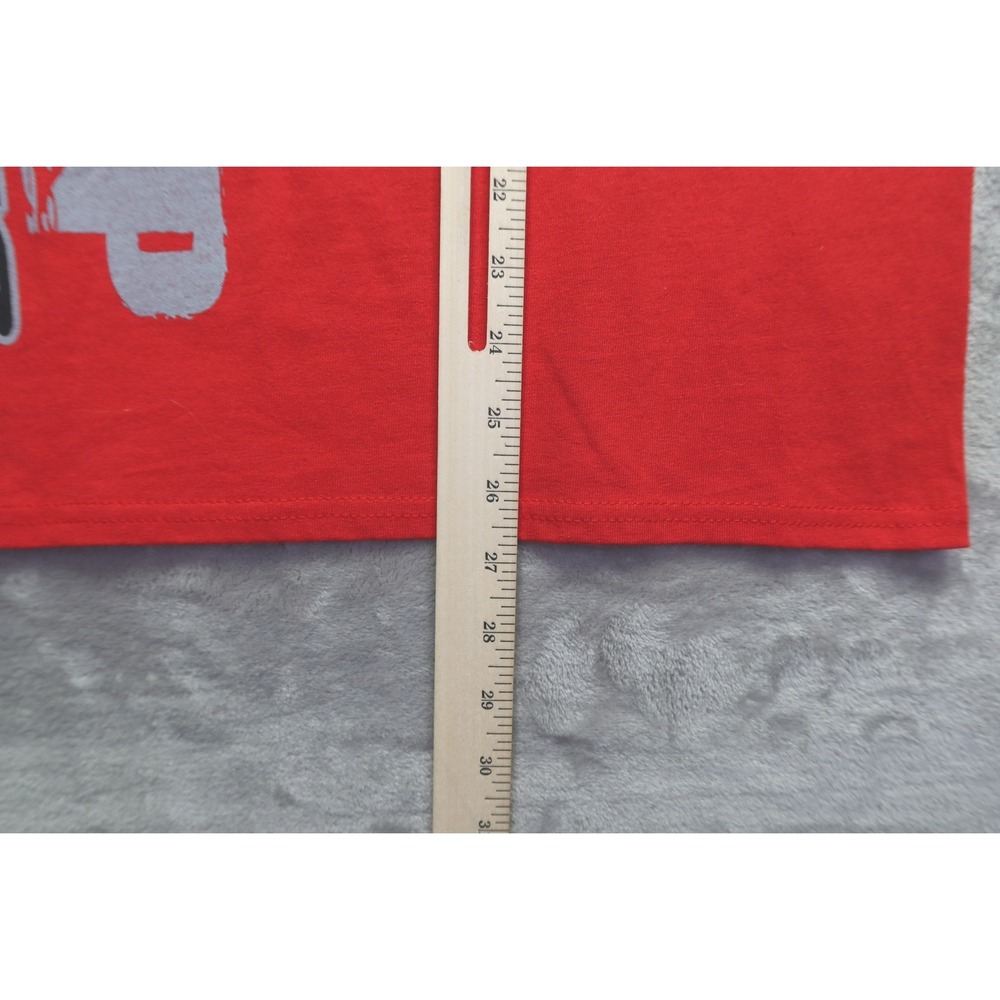 Heath Tulp Racing #50 T-Shirt Men's S‎ Red Short Sleeve USRA Dirt Track Racing - Picture 9 of 9